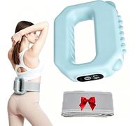 Anneau de massage multifonctionnel pour tout le corps, masseur à percussion sans fil avec ceinture réglable, outil de fitness rechargeable par USB pour soulager les muscles (#2)
