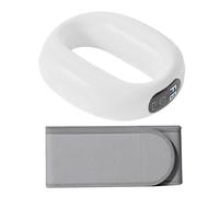 Anneau de massage sans fil - Anneau de massage portable - Appareil de relaxation silencieux avec modes réglables - Pour exercices d'étirement, gymnastique de pause après le yoga, la maison, les