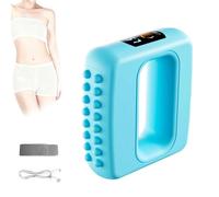 Anneau De Massage Sans Fil Pour Tout Le Corps, Nouveau Masseur Abdominal Électrique Sans Fil 2025 Pour Brûler Les Graisses, 2 Modes Et 5 Niveaux D'intensité (Bleu)