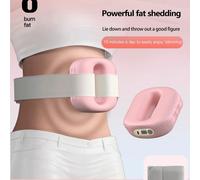 Anneau de massage vibrant rechargeable professionnel pour le fascia, aide à brûler les graisses et à sculpter la taille et l'abdomen, anneau de yoga Taille Unique,Paquet double,Blanc laqueABS