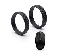 Anneau de molette de défilement compatible avec Logitech G304/G305, PETG Roue de souris de rechange avec texture antidérapante, accessoire de souris de jeu léger pour réparation à faire soi-même, noir