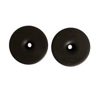 Anneau de mors en silicone Grooming Deluxe (x2) Noir TU