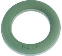 Anneau de mousse vert Ø30cm, idéal pour couronne de mariage, couronne de deuil - compostable, set de 4
