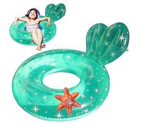 Anneau de Natation Enfants Bague Flottante Transparente avec Design de Dossier
