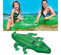 Anneau De Natation Gonflable En Forme D'Animal Pour Enfants, Jouet De Crocodile À Monter En Plein Air, Amusant, Sport, Piscine, Avec Poignée, Été