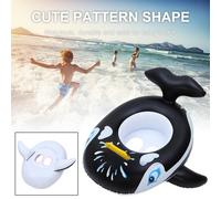 Anneau De Natation Gonflable En Pvc Pour Enfants, Jouet De Piscine, Baleine De Dessin Animé, Mignon