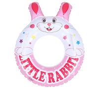 Anneau de Natation Gonflable pour Enfants, Tube Flottant Rond Mignon en PVC Durable de qualité Alimentaire, sans Danger pour la Plage, la Piscine, la fête, 60 cm