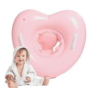 Anneau de natation, tube gonflable,Anneau de piscine portable en forme de cœur gonflable avec des poignées - Baby Swim Tube exploser pour l'âge de 6 mois et plus d'accessoires de jeu d'eau pour la cou