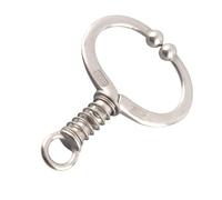 Anneau de nez de bétail, pince de nez de vache FreePunch en acier inoxydable, anneau à ressort de vache automatique, sevrage d'animaux pour l'élevage de bétail à la ferme (M.)