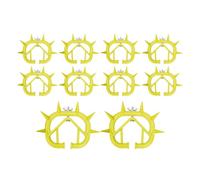 Anneau de nez de de veau - de bovins de vache, anneaux de nez anti-succion, outil de sevr silencieux et durable, ensemble de 10 pièces | Farm Ranch Professional Débutant, parfait po