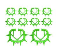 Anneau de nez de sevrage de veau - 10 pièces outil anti-succion pour bétail | Grand accessoire agricole, anneaux de sevrage pour veaux à usage professionnel, conception durable pour la gestion du béta