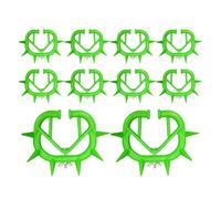 Anneau de nez de vache, Anneau de nez de bétail | Anneau de nez pour bétail, 10 pièces, pour veaux, vaches et bovins | Anneaux de nez pour sevrage de veaux, grands outils d'élevage, riferimento