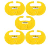 Anneau de nez de veau - 5 épines de nez de veau et sevrage | Outils d'élevage de bétail agricole, kits d'arrêt de traite épais anti-succion pour le sevrage des animaux