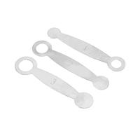 Anneau de Nivellement de FlûTe 3 PièCes, Outils de RéParation de Tampon D'anneaux de Nivellement de FlûTe en MéTal