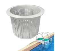 Anneau de panier d'écumoire - Cadre d'assistance 3D - Pièces de rechange - Couvercle de filtre de fixation interne et externe - Adaptateur de paniers | Pour piscines extérieures, piscine de jardin