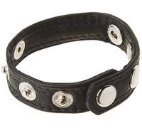 Anneau De Pénis À Snap En Cuir Strict