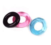 Anneau de pénis en Silicone pour pénis élastique pour Une érection Plus Dure Homme Crystal Fine Locking Pénis Rings Exactement Delay Extender Sex Produit pour Adultes (3 pcs)