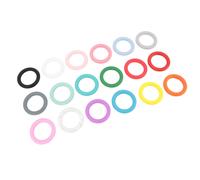 Anneau de perles en silicone, anneau en O perlable en silicone, anneau rond perlable en silicone, anneau perlable en silicone, anneau en O perlable en silicone, boucle ronde en silicone, boucle de per