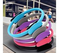 Anneau de Pilates, plusieurs couleurs disponibles, coussinets de préhension en caoutchouc doux antidérapants. Il travaille simultanément vos abdominaux, vos bras et vos cuisses intérieures, sculpte to