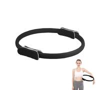 Anneau de Pilates pour entraînement - Anneau de Yoga avec Double poignée - Cercle Pilates Fitness de résistance et de flexibilité - Anneau Magique pour Jambes et Bras.