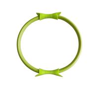 Anneau de pilates pour femme | Anneau de fitness léger de 37 cm de diamètre, cerceau de pilates, équipement d'exercice à double prise en main, accessoires de yoga pour cuisses et bras