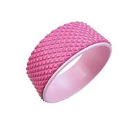 Anneau de Pilates, Roue Circulaire de Yoga et Pilates en TPE, Rouleau Fitness for la Taille, Anneau Pilates, Musculation, Outil d'entraînement du Dos(Pink)