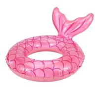 Anneau de Piscine Flottante - Baby sirène Tube Flotteur, Cercle d'eau des léger | Banne Gonflable pour Tout-Petit pour Voyager, Accessoire de Piscine de Forme de sirène pour l'eau Peu Profonde