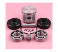 Anneau de Piston 40mm, Circlip, roulement de manivelle, Joint d'huile, Aiguille adaptée aux pièces de tronçonneuse Hsvra 41 141 141LE 142 142E