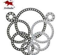 Anneau de pixels WS2812B 8/16/24/35/45 LED, Modules Led adressables WS2812 IC RGB, cercle Led rond polychrome DC5V