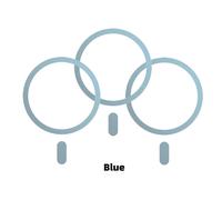 Anneau De Plaque Magnétique Magsafe,Autocollant Universel En Métal,Support De Chargeur Sans Fil,Feuille De Plaque Métallique Pour Support Magnétique Pour Voiture,1 Pièce/3 Pièces.3Pcs Blue.