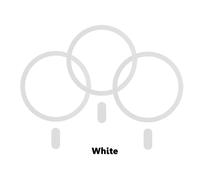 Anneau De Plaque Magnétique Magsafe,Autocollant Universel En Métal,Support De Chargeur Sans Fil,Feuille De Plaque Métallique Pour Support Magnétique Pour Voiture,1 Pièce/3 Pièces.3Pcs White.