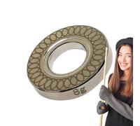 Anneau de poids pour queue de billard en acier inoxydable - 6,5 cm - Accessoire de billard parfait pour homme, jeune, papa, mari, famille et amis