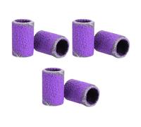 Anneau de Ponçage pour Ongles 100 Pièces en Papier Abrasif pour Polisseuse