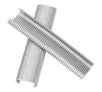 Anneau de porc, clôture animale de 2500Pcs C type 8mm, ensemble de clous d'anneau de cage de porc M, Cage de coussin de canapé pour la fixation de cages de bétail, clôture