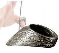 Anneau De Pouce De Tir À l'arc Archer De Doigt en Laiton Protection des Doigts Anneau De Pouce De Tir De Tir À l'arc pour Arc Classique Mongol Protège-Doigts pour Le Tir À l'arc 18mm