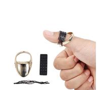 Anneau de pouce en cuivre avec nœud 18-24 mm pour protection orientale, convient pour les nœuds traditionnels coréens, chinois, mongoles, robustes et durables (20 mm)