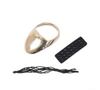 Anneau de pouce en cuivre avec nœud 18-24 mm pour protection orientale, convient pour les nœuds traditionnels coréens, chinois, mongoles, robustes et durables (22 mm)