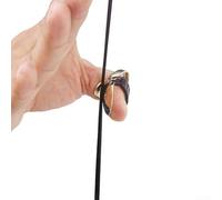 Anneau de pouce en cuivre pour l'oriental, protège le pouce de l'archer contre les flèches, convient pour les nœuds traditionnels coréens chinois mongols (22 mm)