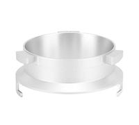 Anneau de poudre de café en alliage d'aluminium, entonnoir de dosage mains libres série 9 9335 9155 9355 9665 (Argent)