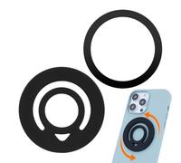 Anneau de préhension magnétique - Béquille en silicone avec rotation à 360°, respectueux de la peau, installation facile | Accessoire de tablette de téléphone Portable pour voyage Camping en plein air