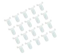 Anneau de Présentation pour Nail Art 150 Pièces, Plastique, Blanc Beige | Planche Réutilisable pour Novices, Essais sans Ongles Réels, Salon Professionnel, Étudiants, Artistes Mobiles