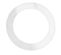 Anneau de protection antidérapant pour grosse caisse conçu pour optimiser le son et régler facilement l'étanchéité de la batterie (blanc)