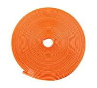 Anneau De Protection De Bord De Jante De Moyeu De Roue De Voiture,Bande De Caoutchouc,Bandes Décoratives,Promoteur D'adhérence,Bande De Protection,8m - Type Orange
