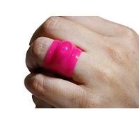 Anneau de protection des alliances, rose, LARGE to fit size n-r