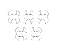 Anneau de Protection d'hélice, Compatible avec DJI | Cage de protection anti-collision légère for Mini 3/3 Pro, protection durable, facile à installer.(4 SET)