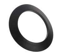 Anneau de Putting de Golf Noir en Silicone, Léger et Portable | Précision Améliorée, Simule un Vrai Trou, pour Golfeurs au Bureau Extérieur