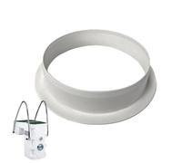Anneau de rechange pour panier skimmer de piscine - Support robuste et arceau de renfort pour stabilisation - Résistant à la - Couvercle de filtre extérieur et intérieur - Adaptateur de