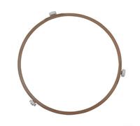 Anneau de rechange pour plateau tournant pour micro-ondes compatible avec les plaques en verre de plus de 28 cm, avec trois rouleaux pour une rotation fluide (1,5 cm)