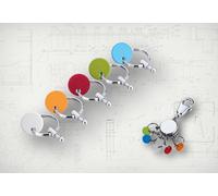 Anneau de rechange pour porte-clés PATENT/Colour (KYR61/CH) ANNEAU DE REMPLACEMENT KYR61/CH 5-ER