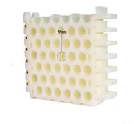 Anneau de rechange pour tube de rangement de câbles pour bureau à domicile - Support de fil en nylon pour Cat5 Cat6 Cat7 9,2 x 11 cm (6 x 6)